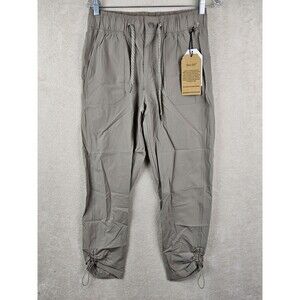 Avalanche Women's UPF 30 Stretch Drawstring Hiking Pants Tan Size S